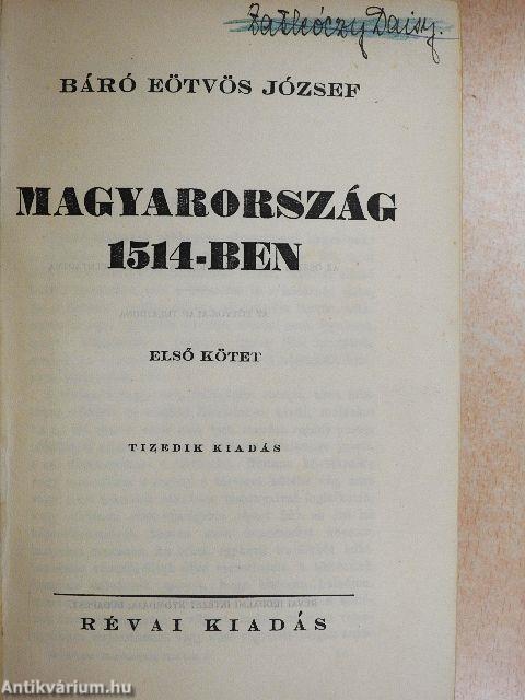 Magyarország 1514-ben I-II.
