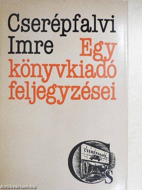 Egy könyvkiadó feljegyzései