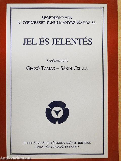 Jel és jelentés