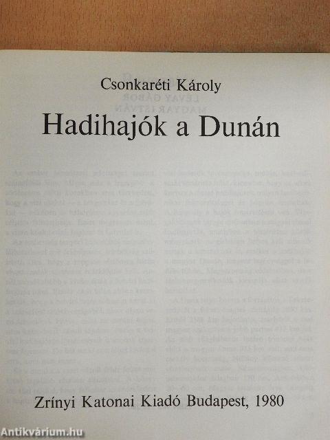 Hadihajók a Dunán