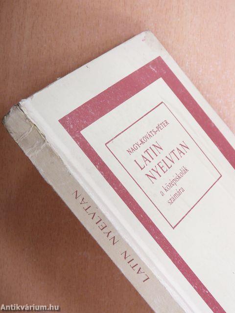 Latin nyelvtan