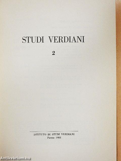 Studi Verdiani 2.