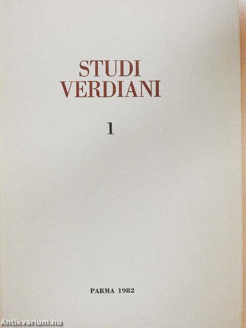 Studi Verdiani 1.