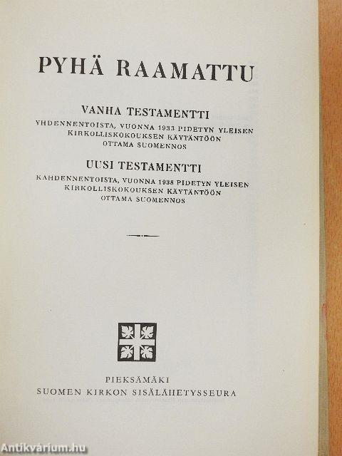 Pyhä Raamattu