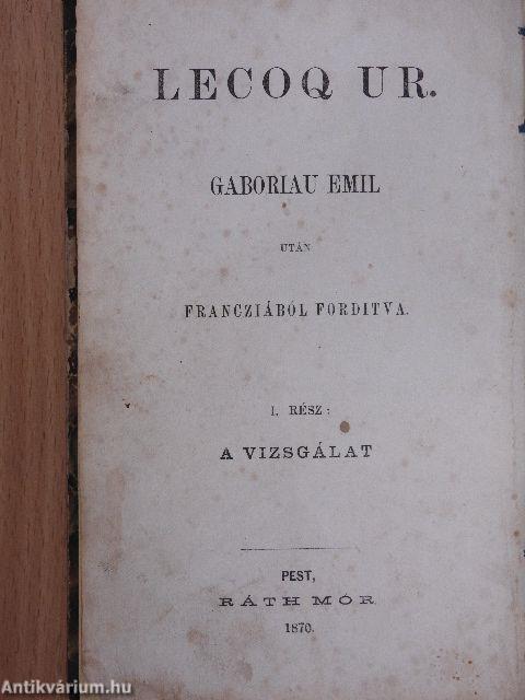 Lecoq ur I-II/1-6.