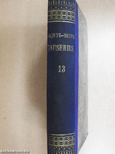 Causeries du lundi XIII.