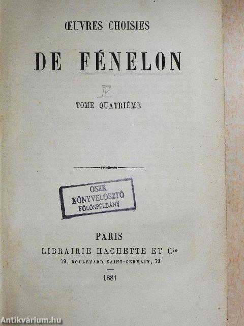 Oeuvres Choisies de Fénelon IV.