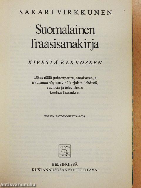 Suomalainen fraasisanakirja