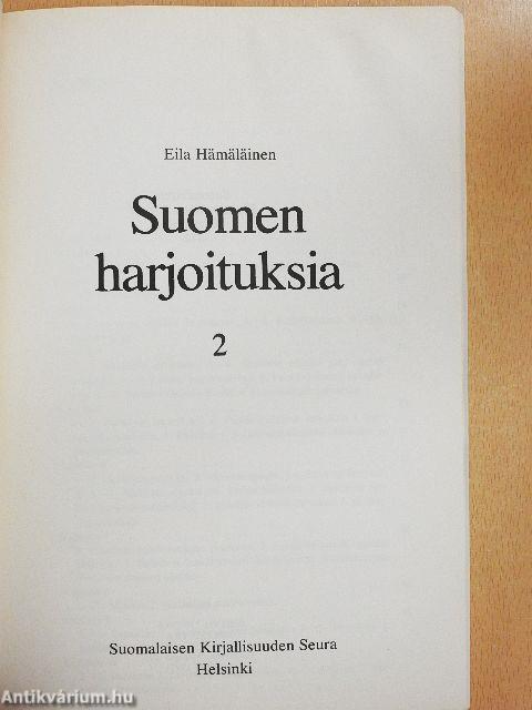 Suomen harjoituksia 2.