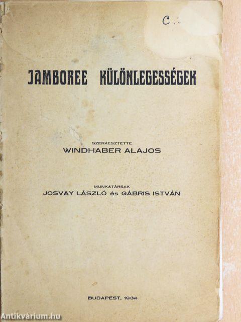 Jamboree különlegességek (rossz állapotú)