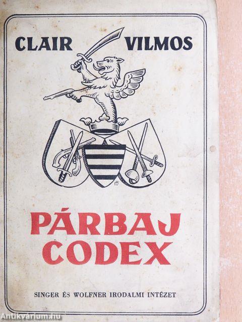 Párbaj-Codex (rossz állapotú)