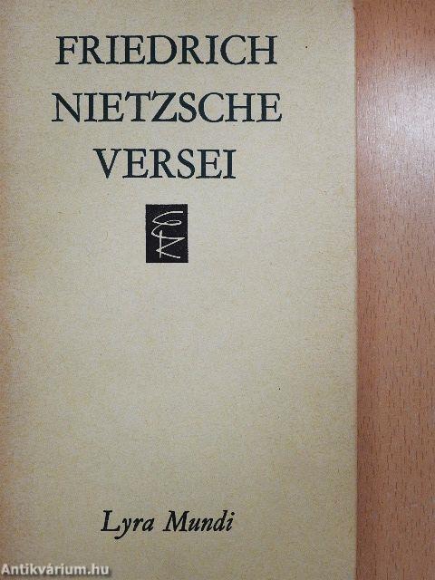 Friedrich Nietzsche versei