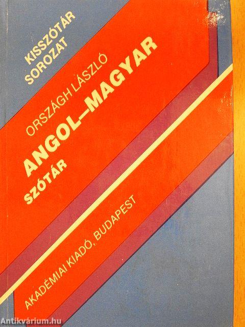 Angol-magyar szótár 