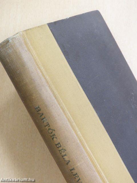 Bartók Béla levelei I-III.