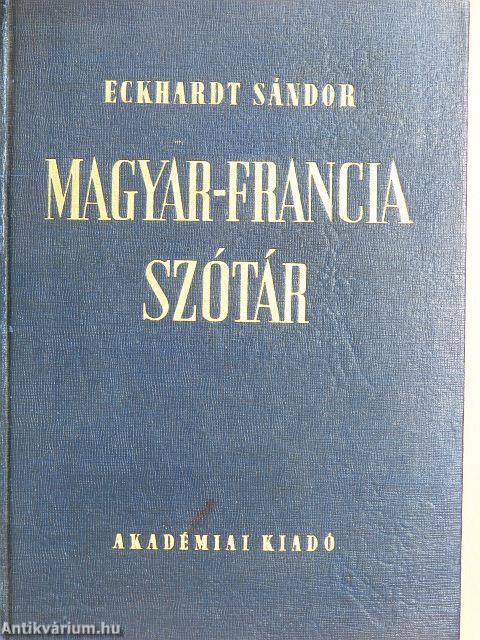 Magyar-francia szótár