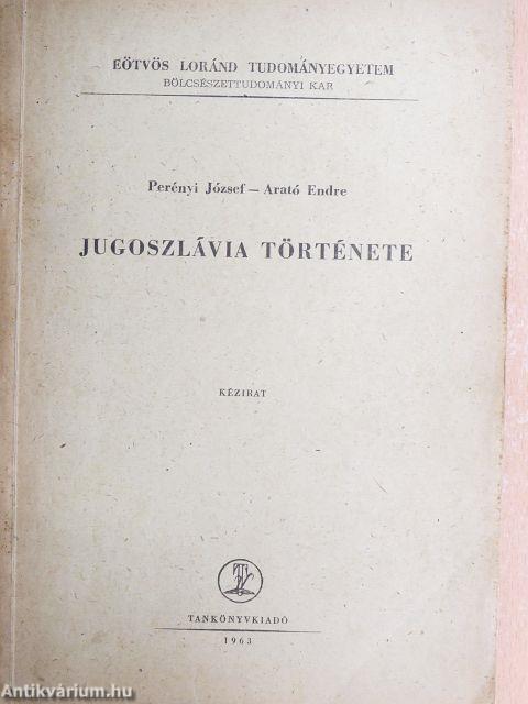 Jugoszlávia története