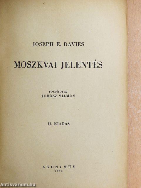 Moszkvai jelentés