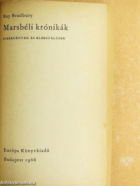 Marsbéli krónikák