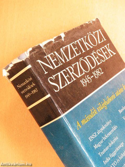 Nemzetközi szerződések 1945-1982