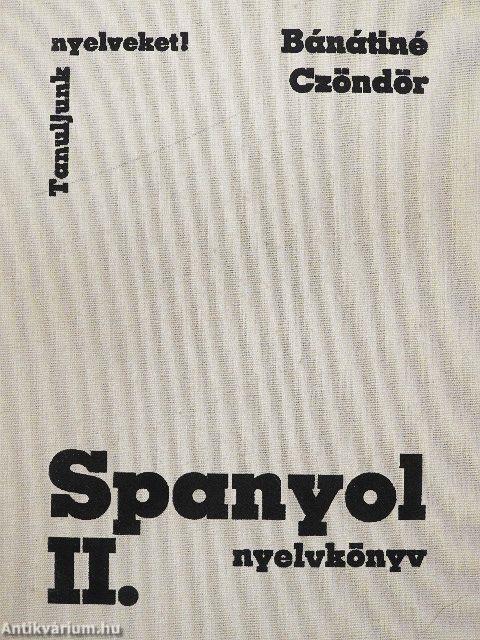 Spanyol nyelvkönyv II.