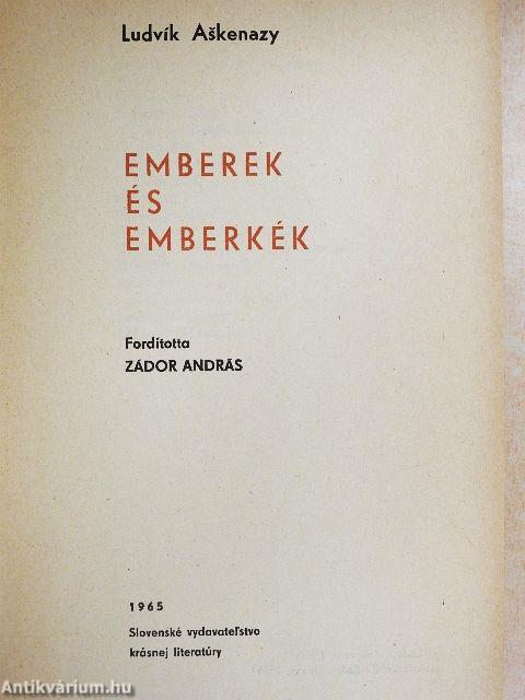 Emberek és emberkék