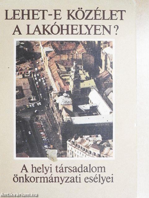 Lehet-e közélet a lakóhelyen?