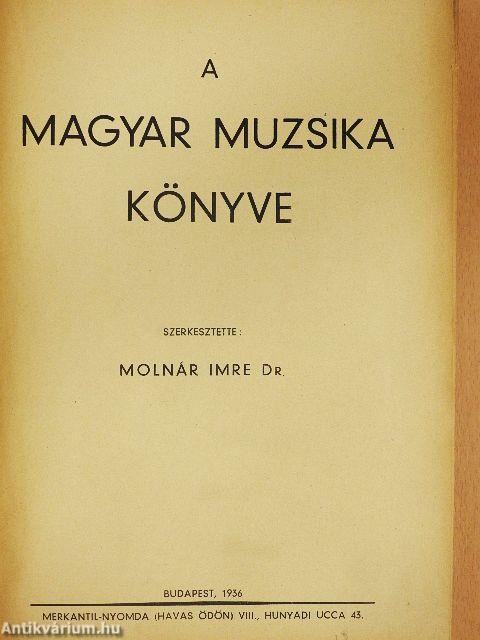 A magyar muzsika könyve