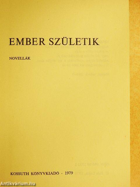 Ember születik