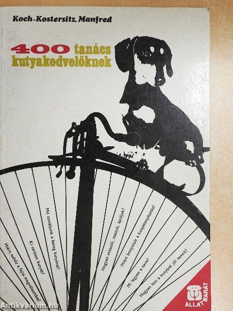 400 tanács kutyakedvelőknek