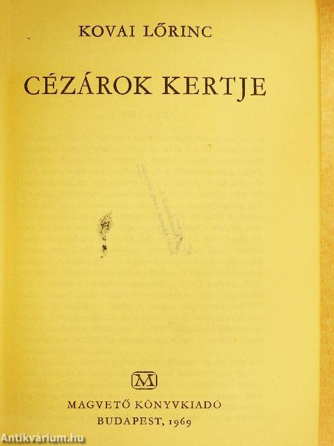 Cézárok kertje