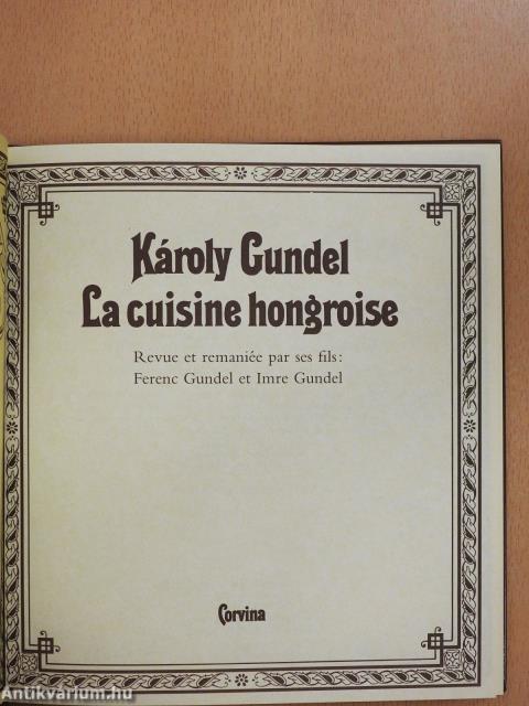 La cuisine hongroise