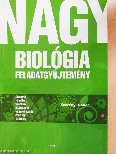 Nagy biológia feladatgyűjtemény