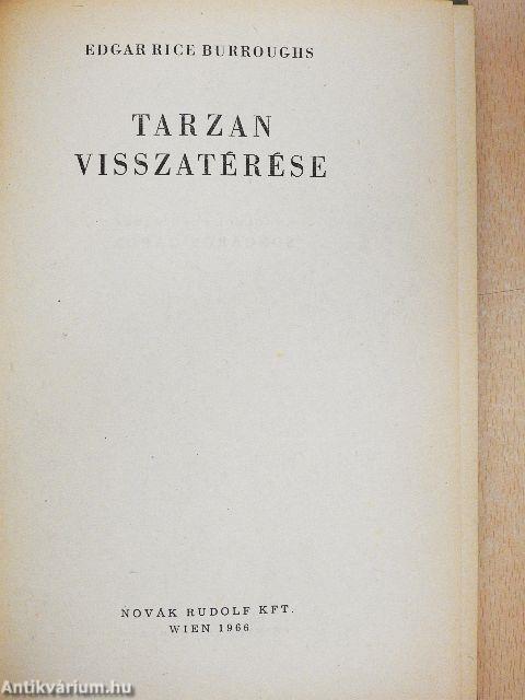 Tarzan visszatérése
