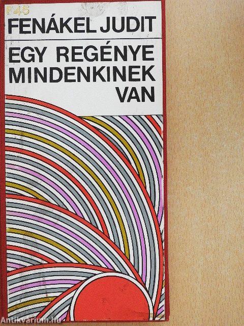 Egy regénye mindenkinek van