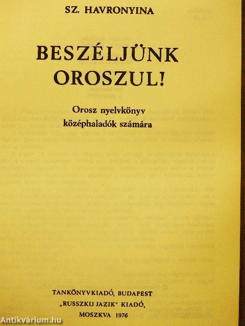 Beszéljünk oroszul!