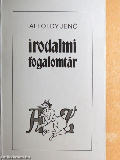 Irodalmi fogalomtár