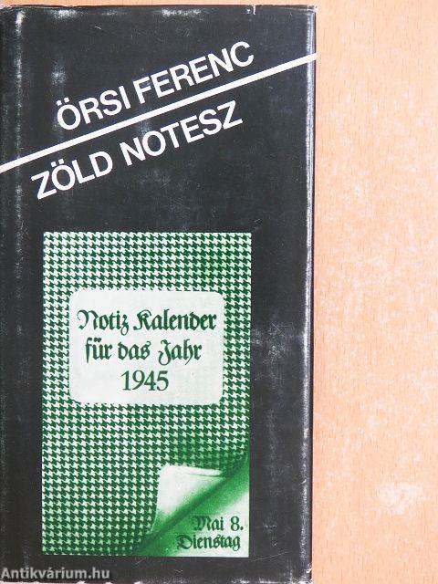 Zöld notesz