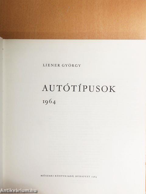 Autótípusok - 1964