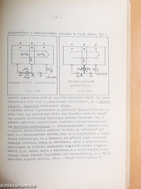 Elektronikus áramkörök I./A