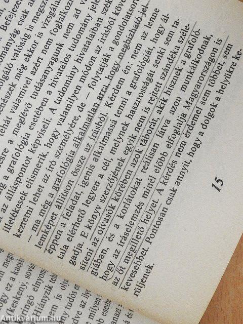 Grafológiáról mindenkinek