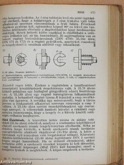 Elektrotechnikusok zsebkönyve