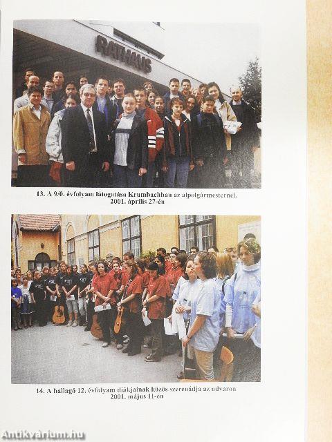 A Berzsenyi Dániel Evangélikus Gimnázium (Líceum) évkönyve a 2000/2001. tanévről