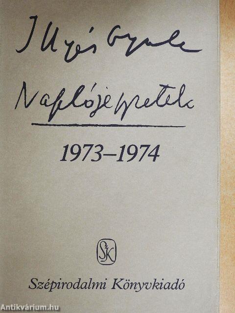 Naplójegyzetek 1973-1974