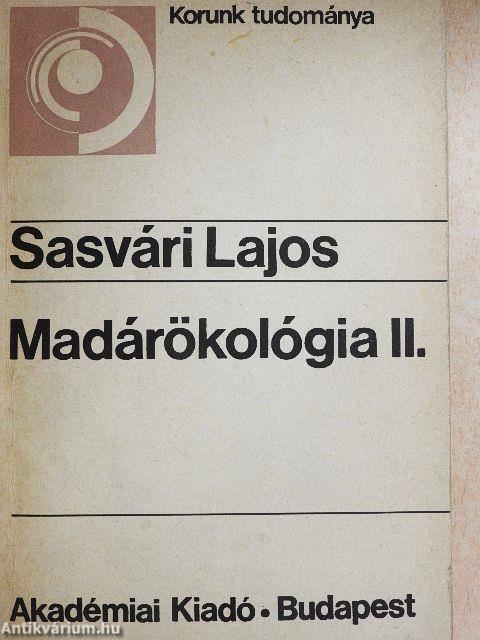 Madárökológia II.