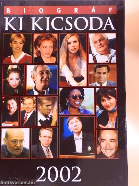 Biográf Ki Kicsoda 2002 (dedikált példány)