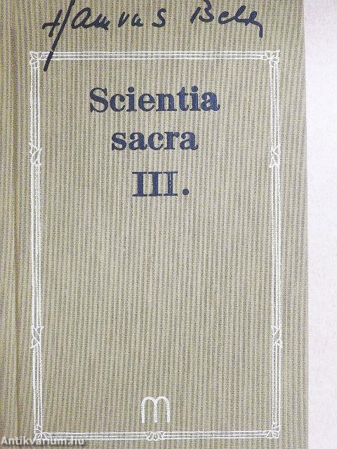 Scientia sacra III. (töredék)