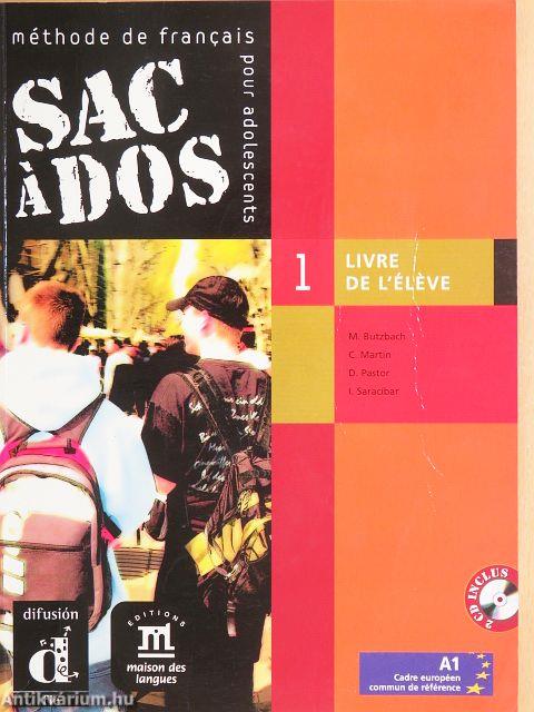 Sac á Dos 1. - Livre de l'Éléve - 2 db CD-vel