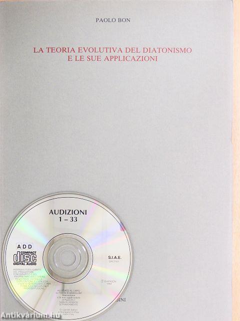 La Teoria Evolutiva del Diatonismo e le sue Applicazioni - CD-vel