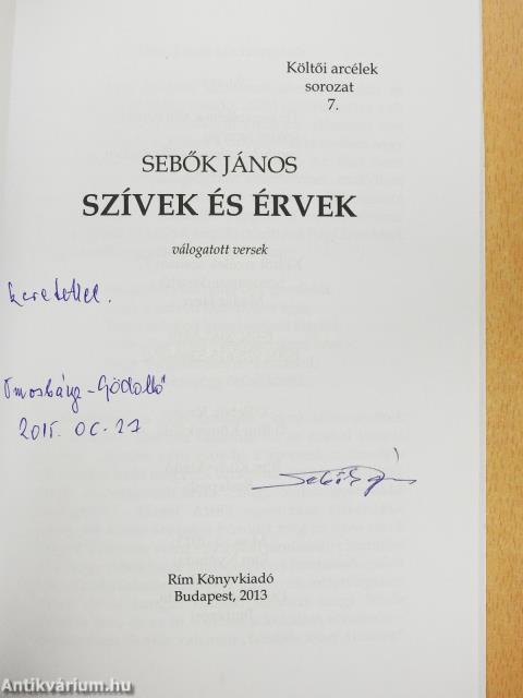 Szívek és érvek (dedikált példány)