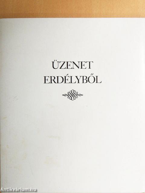 Üzenet Erdélyből